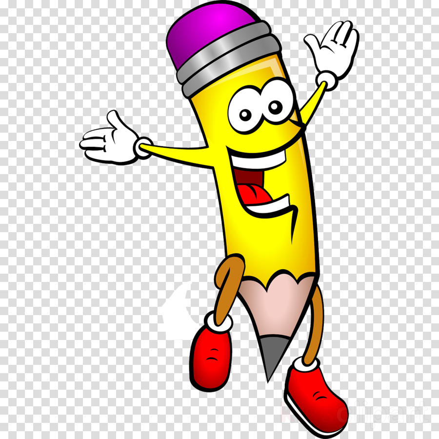 Pencil Cartoon Clipart Png (900x900)