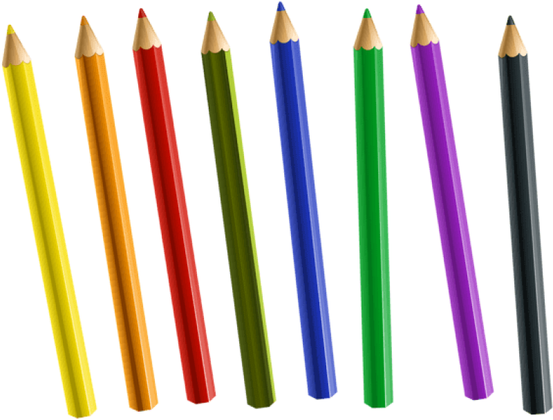 Free Png Download Transparent Pencils Clipart Png Photo - Pencil (850x645)