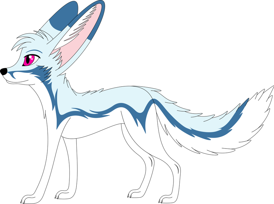 Racefox, The Blue Fennec Fox - Dog Catches Something (900x673)