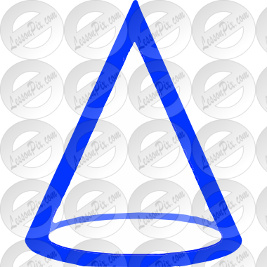 Cone Clipart Blue - Traffic Sign (380x380)