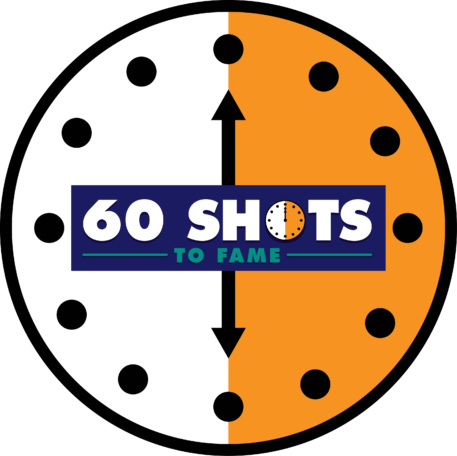 60 Shots Main Logo Clock - Clock 2pm Png (457x456)
