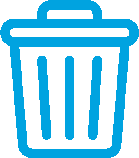 Trash Can With Lid - Dustbin Icon Png (512x512)