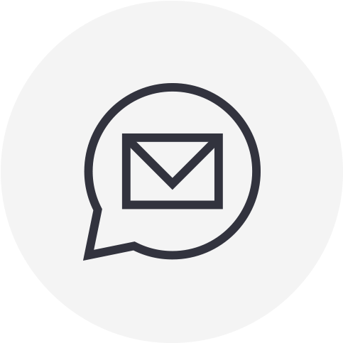 Voicemail To Email - Symbol For Postal Address (500x500)