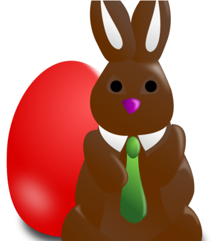 Easter Bunny Clipart Egg Hunt - Easter Icon Clipart (640x480)