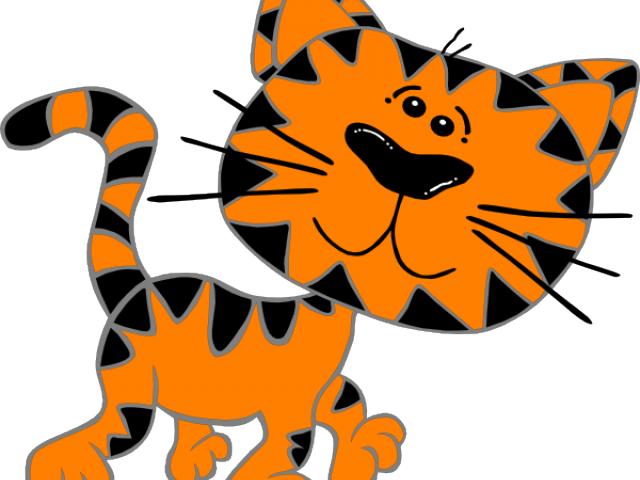 Cat Clipart Orange 20 840 X 551 Free Clip Art Stock - Clip Art Tabby Cat (640x480)