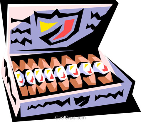 Cigars Royalty Free Vector Clip Art Illustration - Cigars Royalty Free Vector Clip Art Illustration (480x417)