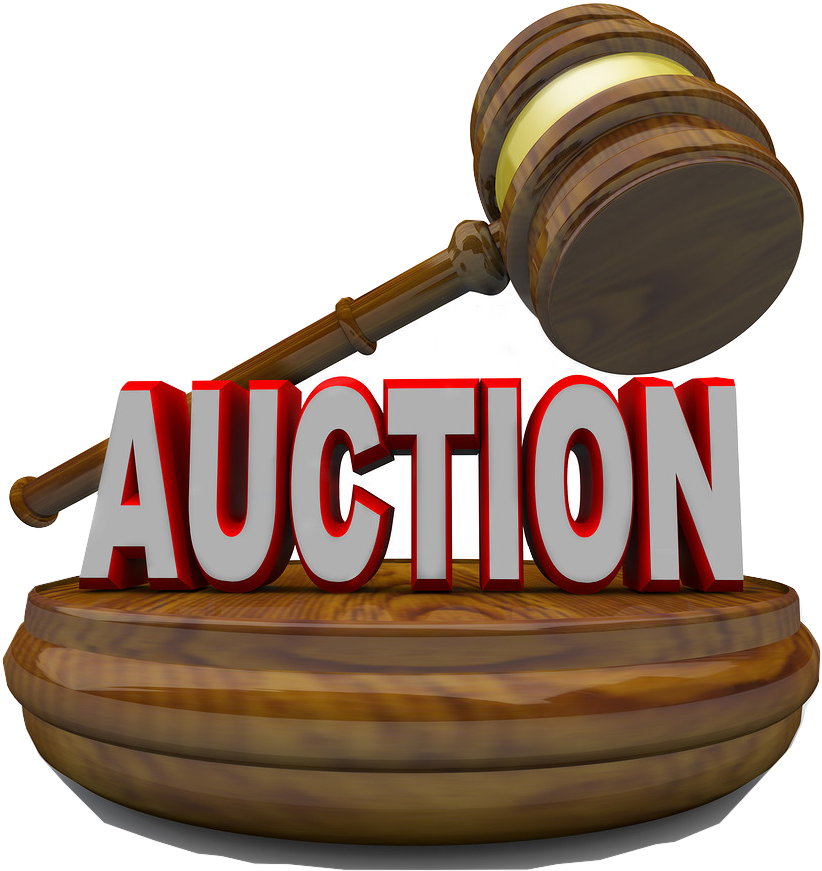 Auction Clipart Auctioneer - Word Auction (899x899)