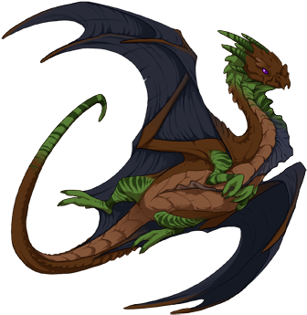 My Favorite Okapi Dragon From My Lair Is Mystacina - Portable Network Graphics (350x350)