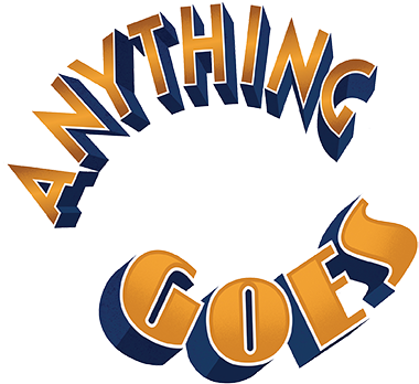 Explore Set And Costume Rentals For The Musical Theatre - Musical Anything Goes Logo (404x404)