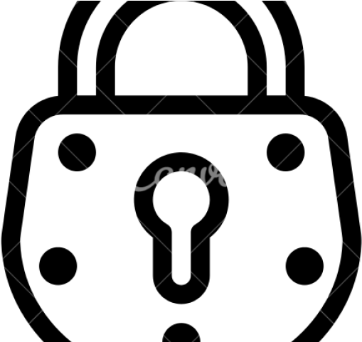 Colouring Pages Of Lock (640x480)