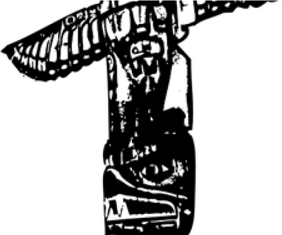 Totem Pole Clipart Robot - Canadian Totem Png (640x480)