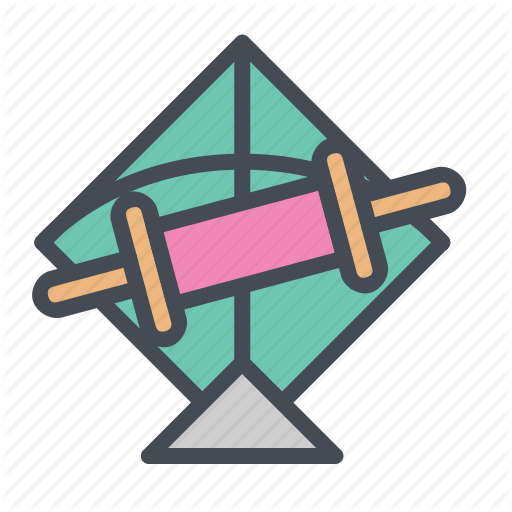 Clipart Kite Patang - Kite String Png (512x512)