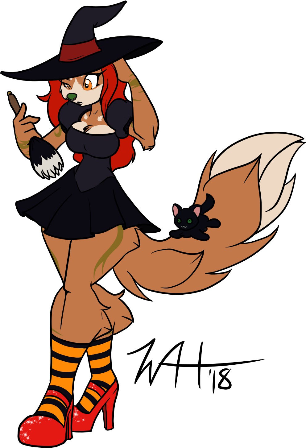 Witchy Solstice - Cartoon (1046x1508)