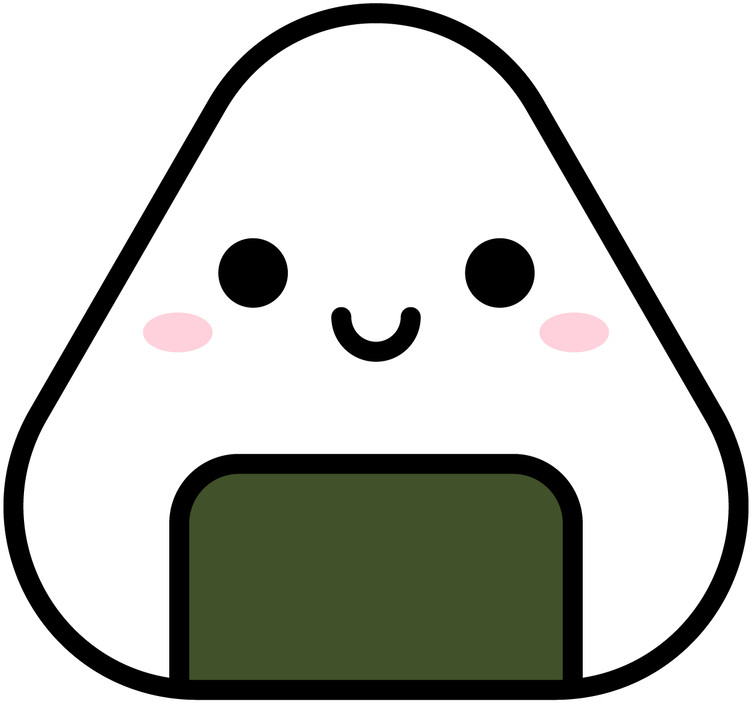 Onigiri Clip Art By Digisolstice - Onigiri Clip Art By Digisolstice (894x894)