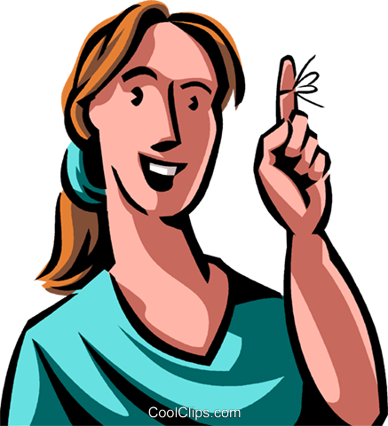 Motivated Woman Royalty Free Vector Clip Art Illustration - Motivated Woman Royalty Free Vector Clip Art Illustration (437x480)