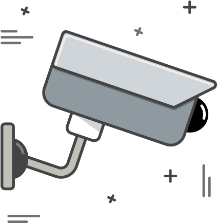 24-hour Surveillance - Rear-view Mirror (464x433)