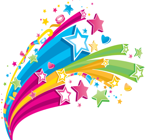 Shooting Star Clipart Shining Star - Star Background Vector Png (640x480)