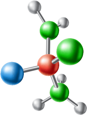 Transparent Background Molecule Clipart (350x400)