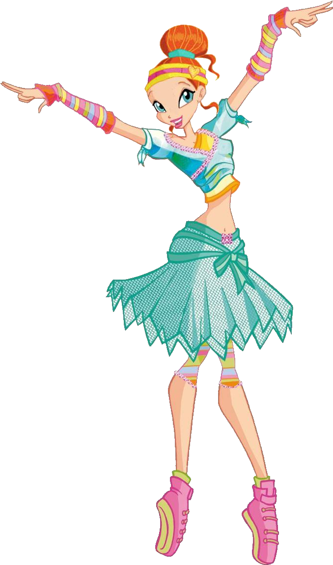 Dancer Clipart Dance Class - Winx Club Bloom (699x1163)