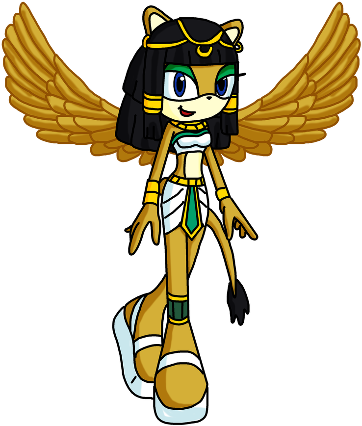 Sahara The Sphinx By Chaosempress - Cartoon (851x939)