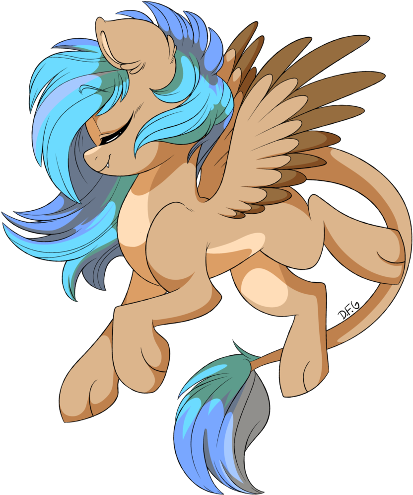 Jpg Free Stock Artist Dragonfoxgirl Eyes Closed Oc - My Little Pony Sphinx Oc (1024x1024)