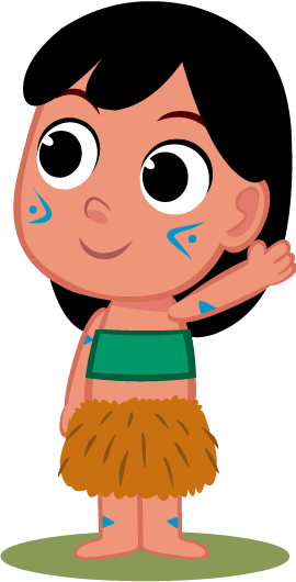 Turma Do Sítio Do Pica Pau Amarelo Clip Art, Marelle, - Caipora Turma Do Folclore (270x530)