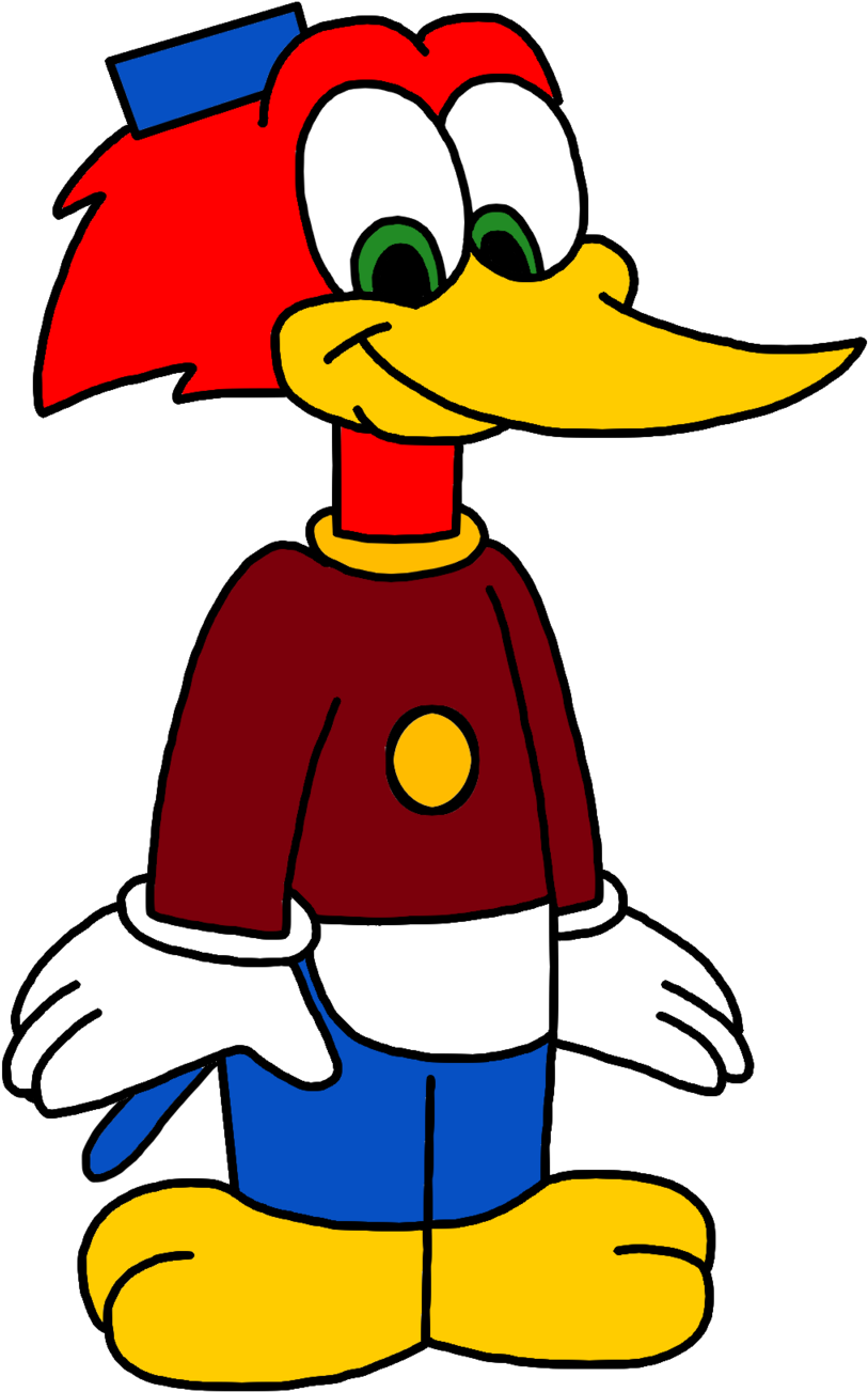 Foot Clipart Woodpecker - Woody Woodpecker Shoes (1600x1600)
