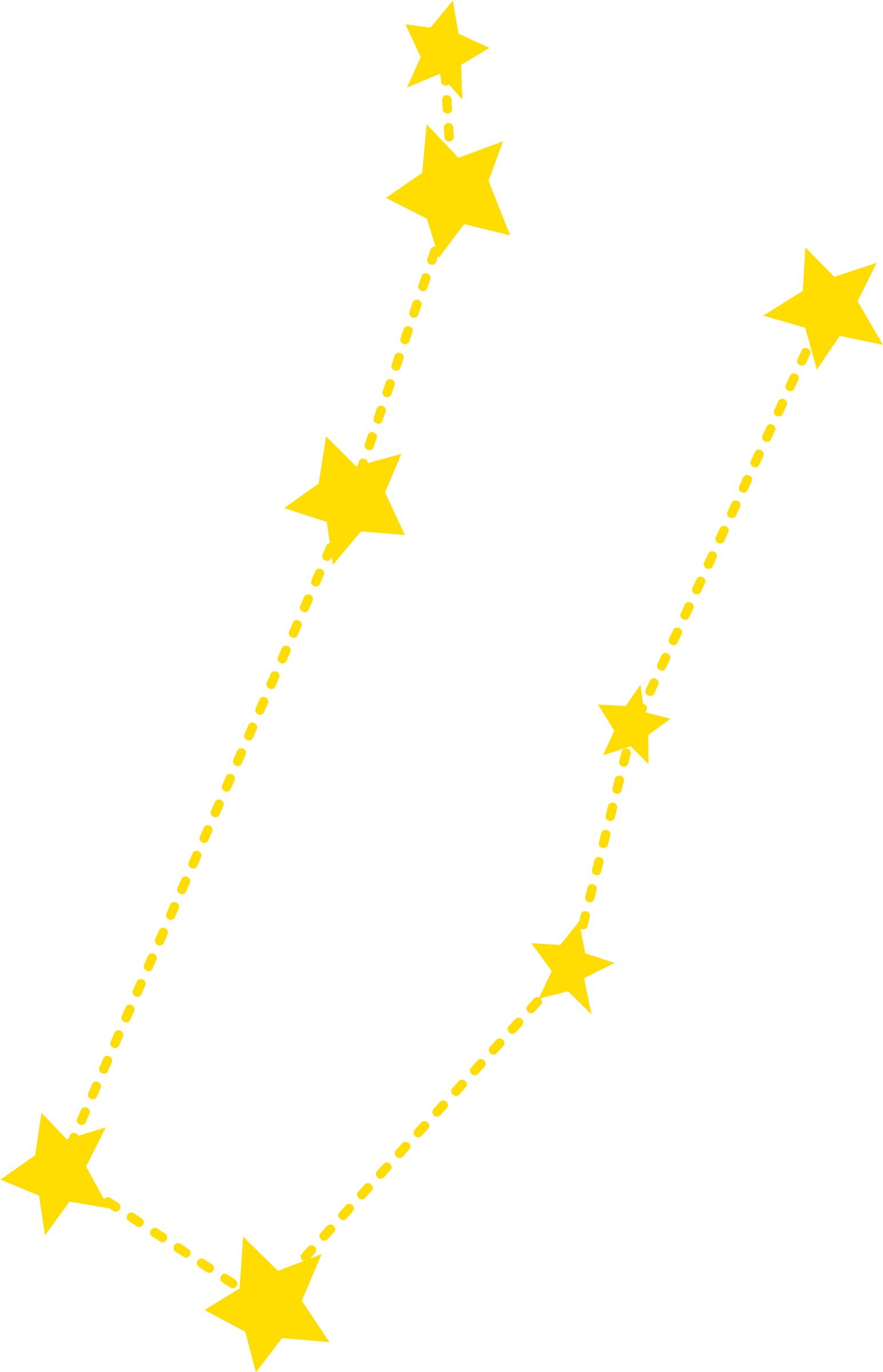Big Image - Free Clipart Star Constellation (1545x2400)