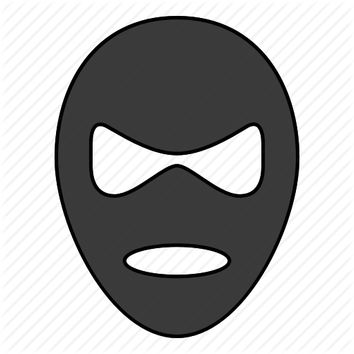 Terrorist Clipart Masked - Villain Icon (512x512)