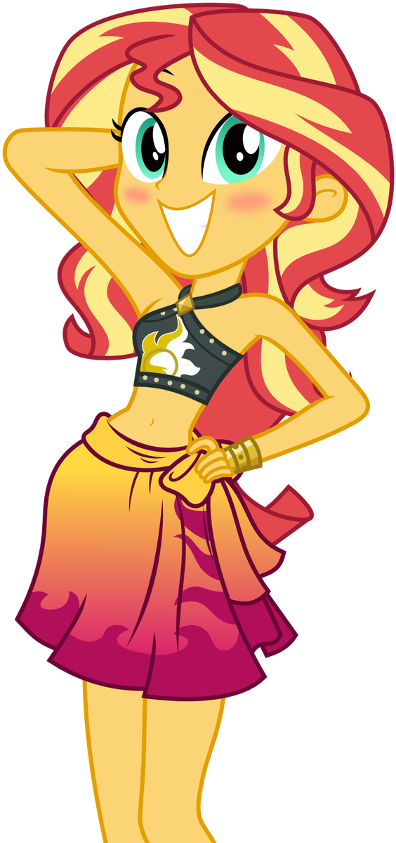 Sexy Shimmer By Kingdark0001 - Sunset Shimmer Forgotten Friendship (638x1252)