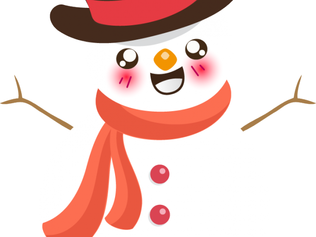 Snowman Clipart Mouth - Clip Art Cutest Snowman (640x480)