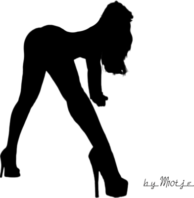 Fille Sexy Vector 6 Psd - Sexy Girl Vector Png (392x400)