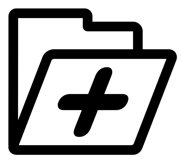 Computer Icons Document Directory - Documents Black And White Clipart (750x750)