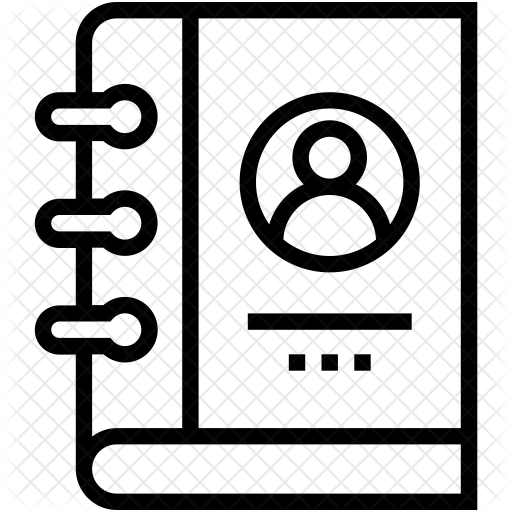 Graphic Transparent Library Icon Business Finance Icons - Phone Directory Icon Png (512x512)