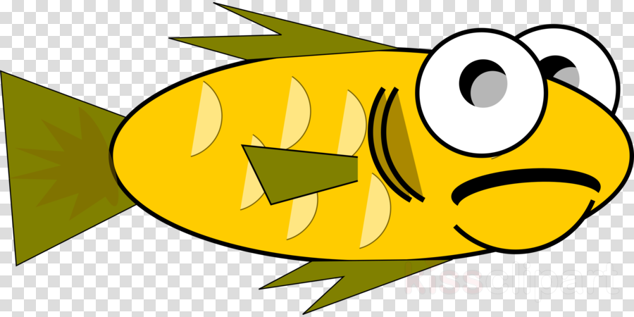 Scared Fish Clipart Clip Art - Photoshop (900x450)
