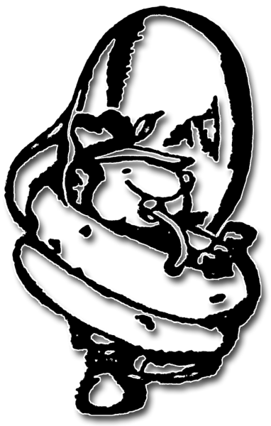 Tuba Man Logo High - Illustration (382x600)