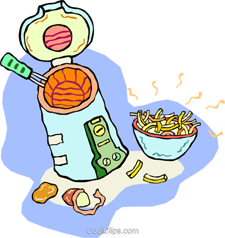 Homemade French Fries Royalty Free Vector Clip Art - Homemade French Fries Royalty Free Vector Clip Art (453x480)