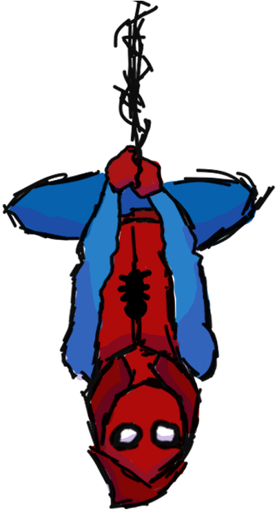 Spiderman Homemade Suit By Awellfeedartist - Cartoon (981x815)