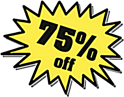 75% Off Png Transparent Images Png All - Transparent 20 Off Png (470x367)