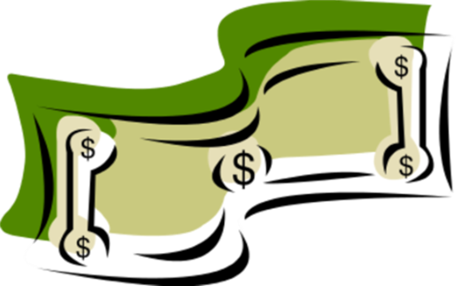Dollar Scholarships Dollar - Dollar Sign Free Clip Art (500x314)