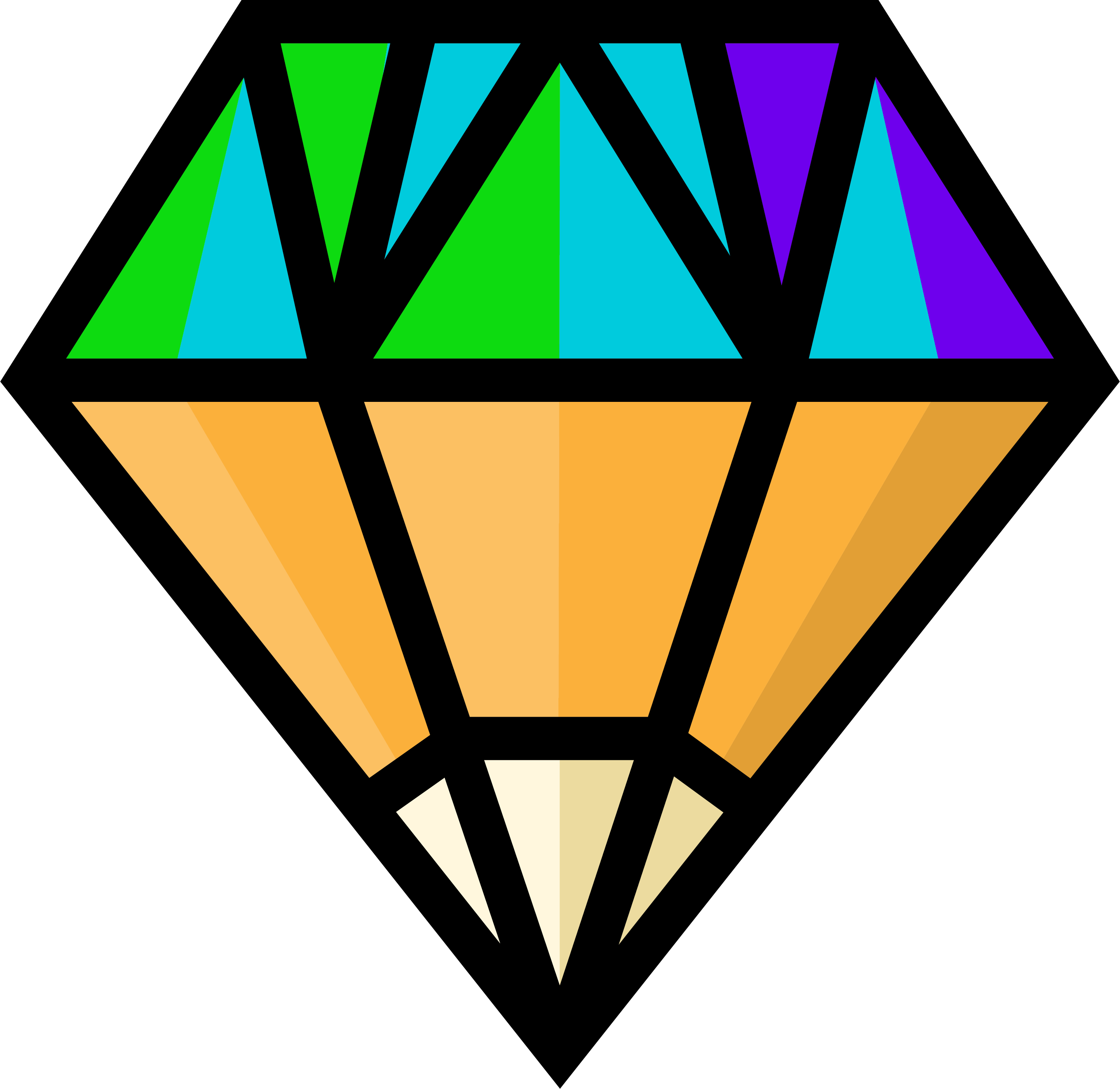 The Scholarship Gem - Silhouette Of A Diamond (2882x2802)