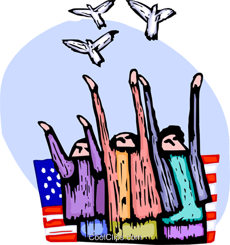 Independence Day Royalty Free Vector Clip Art Illustration - Independence Day Royalty Free Vector Clip Art Illustration (451x480)