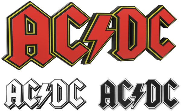 Ac Dc - (599x368) Png Clipart Download