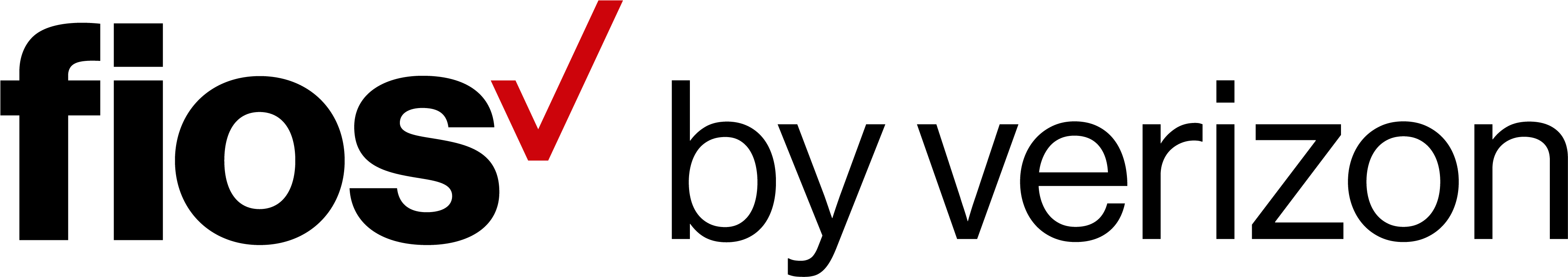 Verizon Fios Logo - Verizon Fios Logo Png (3882x687)
