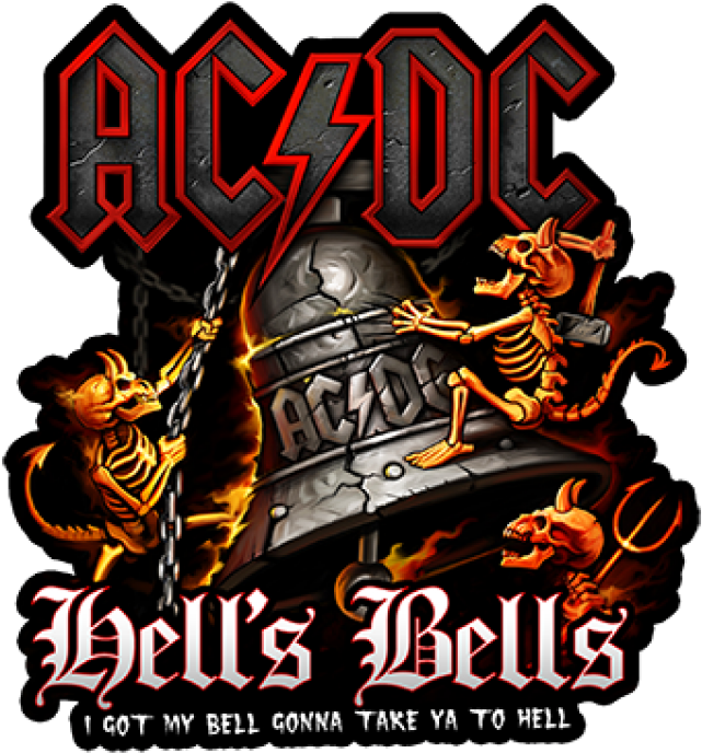 Наклейка Ac Dc - Ac Dc Hells Bells T Shirt (800x800)