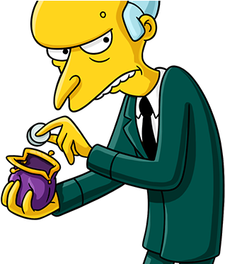 550 X 372 1 - Mr Burns Png (550x372)