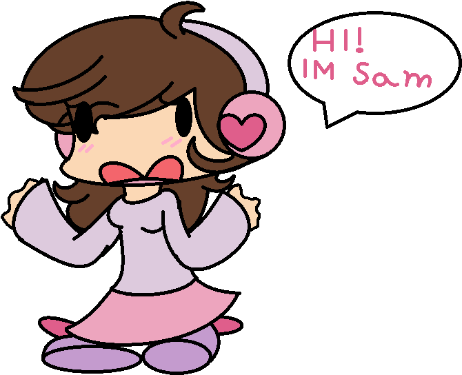 Im Sam {chibi Peachie Irl} By Yukisotoko - Cartoon (794x638)