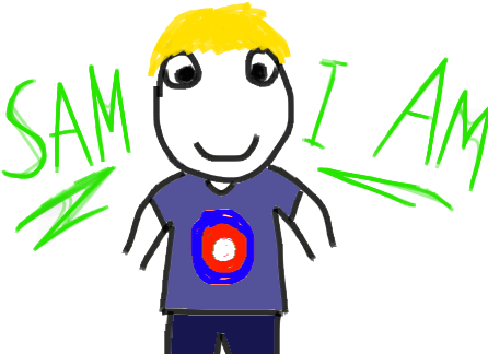 Sam I Am I, Uh, Like Green Eggs And Ham" - Sam I Am I, Uh, Like Green Eggs And Ham" (450x340)