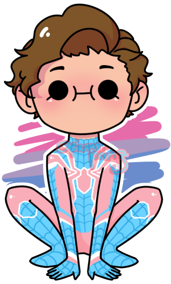 Happy Pride Month Peter Parker Isnt Cis - Cartoon (367x600)