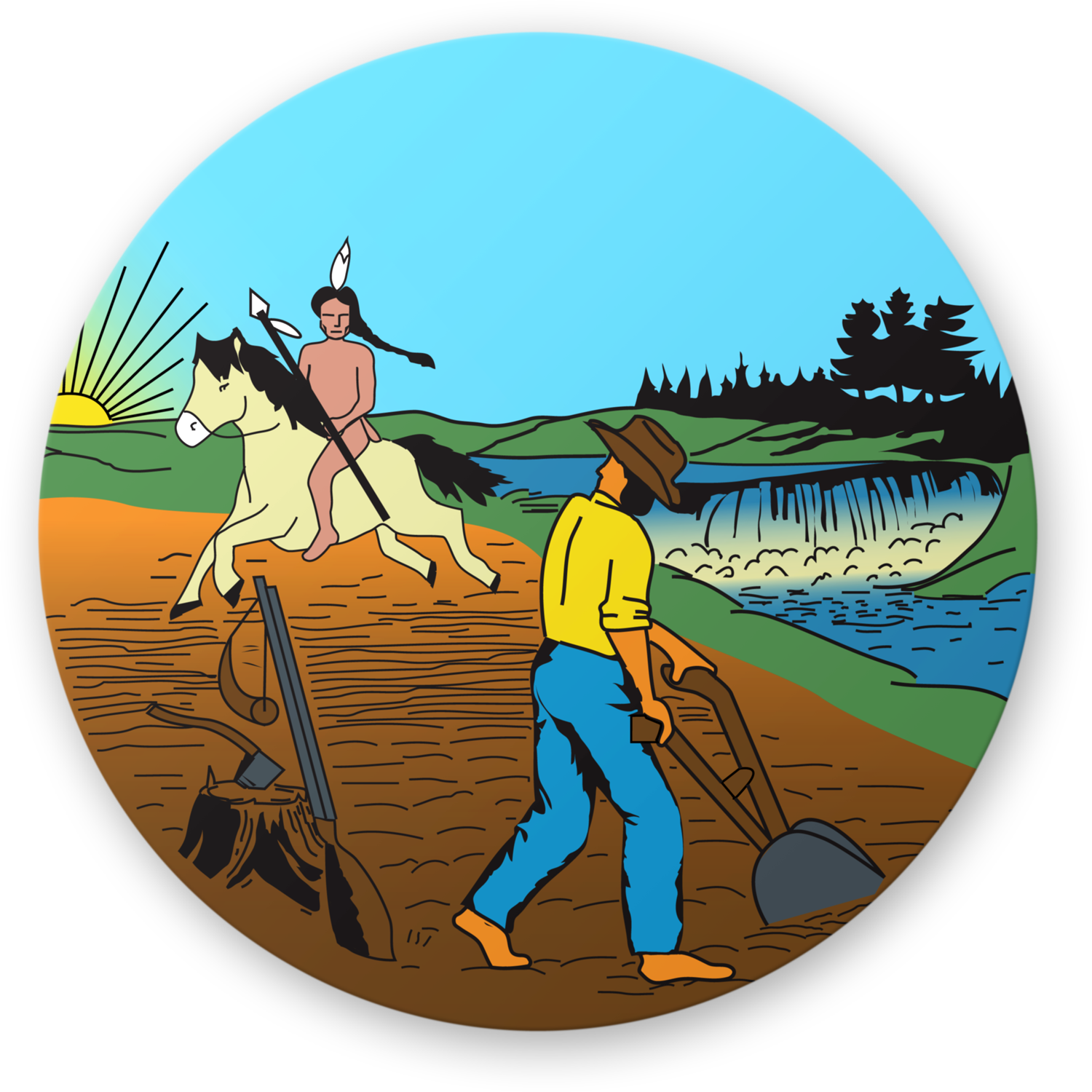 Redesign The Of Steve Lovelace Current Seal - Redesign The Of Steve Lovelace Current Seal (1500x1500)